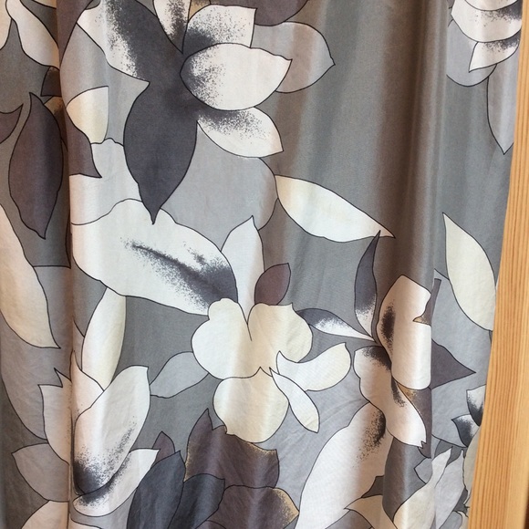 Y2K Vintage Floral Silk Slip Dress - Picture 4 of 7